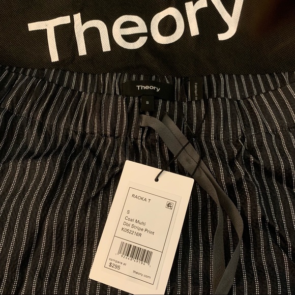 Theory - Drawstring Pull on Pants - Picture 2 of 3